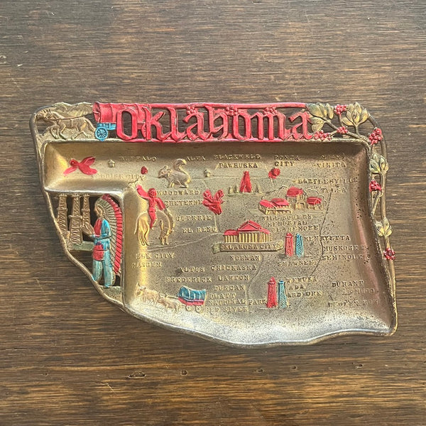 Vintage $5 State Ashtrays