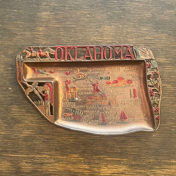 Vintage $5 State Ashtrays