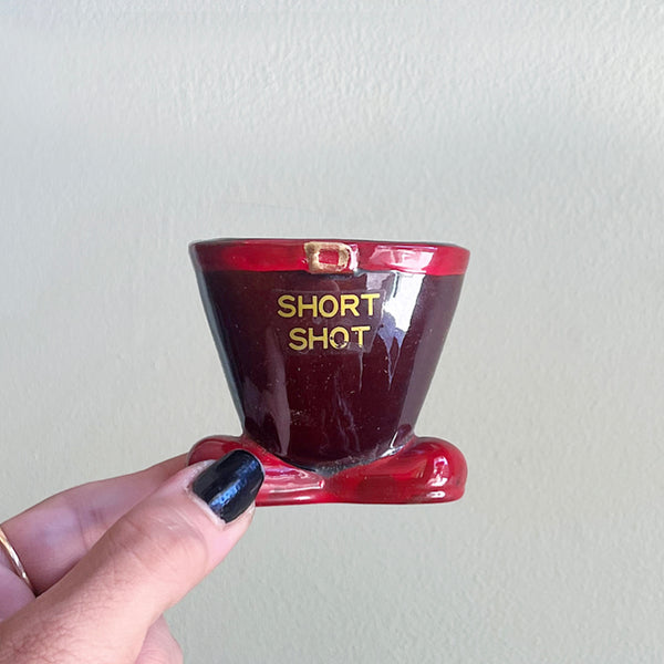 Vintage 1960's Shot Glass Friends