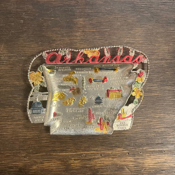 Vintage $5 State Ashtrays