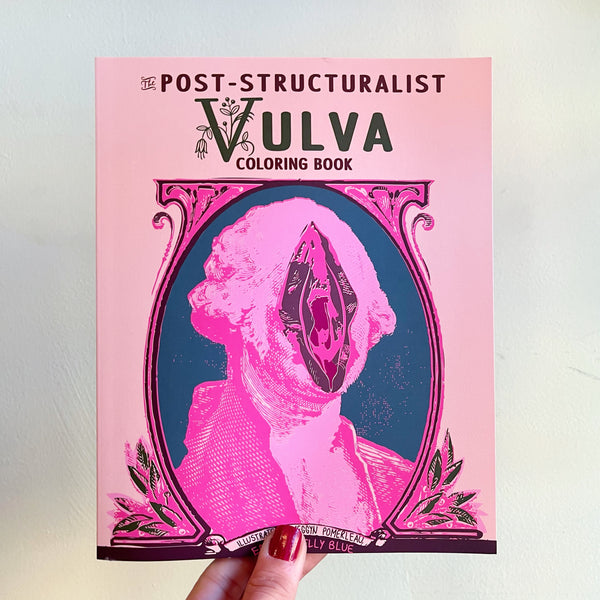 Post-Structuralist Vulva Coloring Book