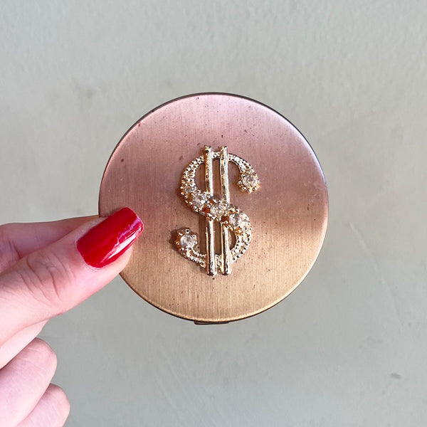 Vintage Gold Compact Wallet