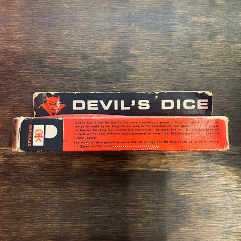 Vintage Devil's Dice Game