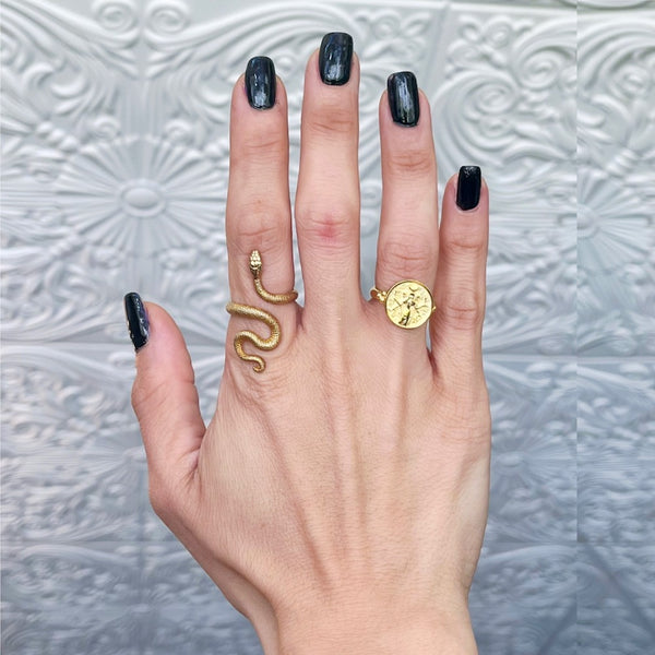 Gold Hecate Ring