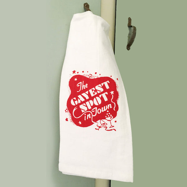 The Gayest Spot Dish Towel