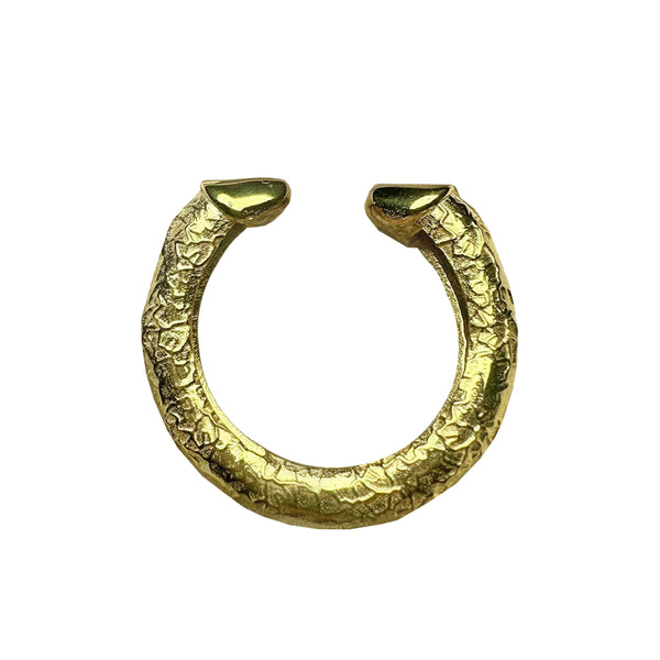 Phallus Ouroboros Ring - Gold