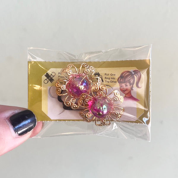 Vintage 1960's Hair Ties