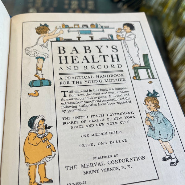 Baby's Health - Vintage 1923