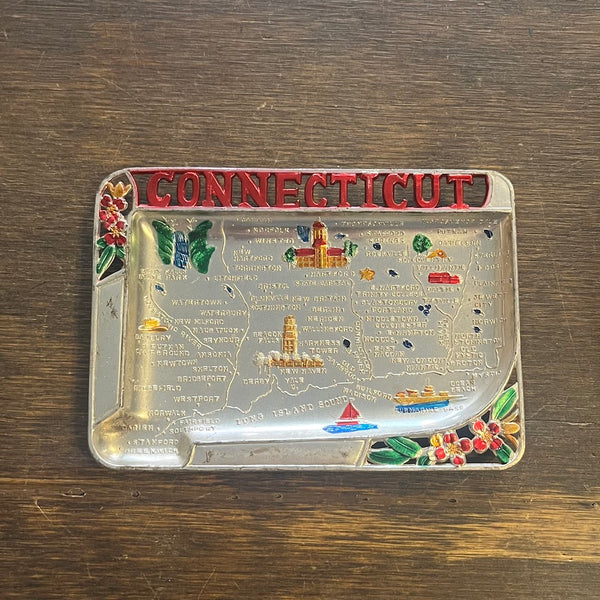 Vintage Souvenir State Ashtrays