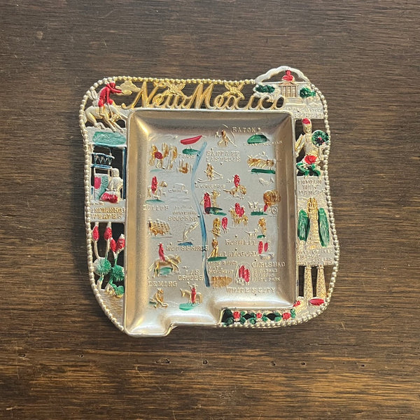 Vintage Souvenir State Ashtrays