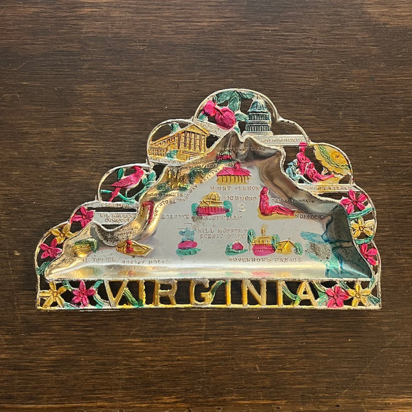 Vintage Souvenir State Ashtrays