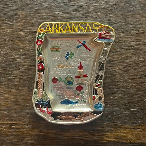 Vintage Souvenir State Ashtrays