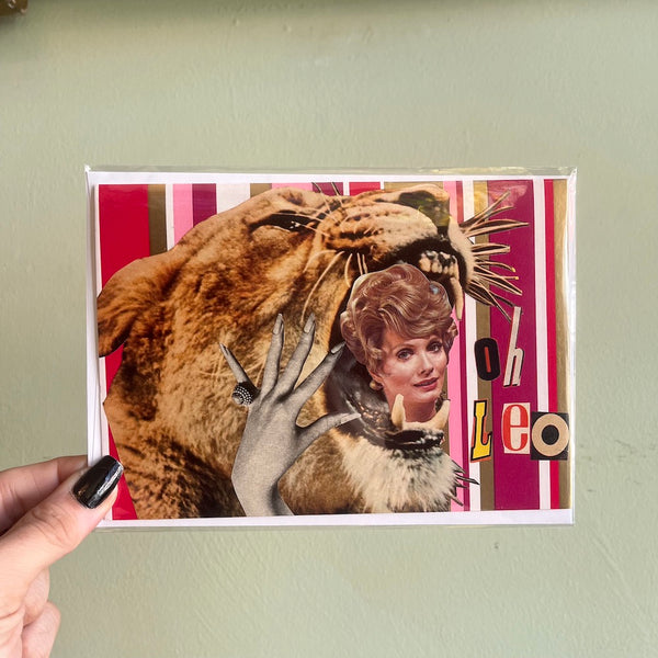LEO - One of a Kind Zodiac Card