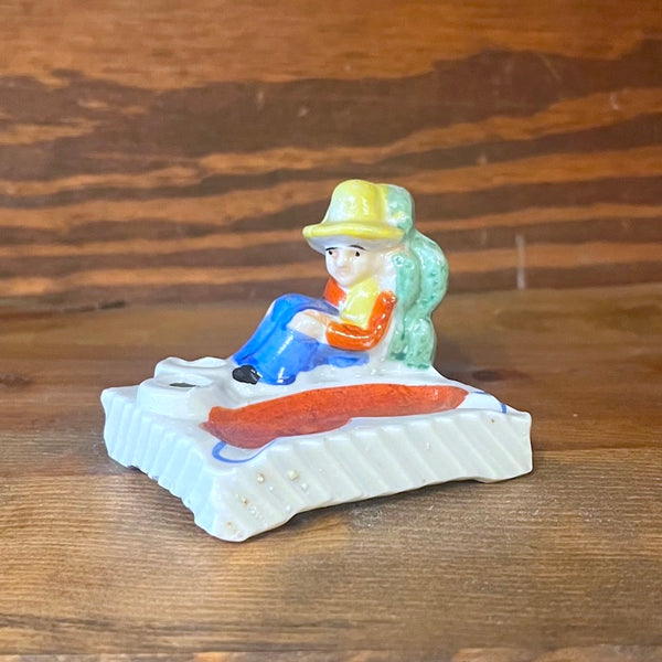 Cactus Man Ashtray - Vintage 1940's