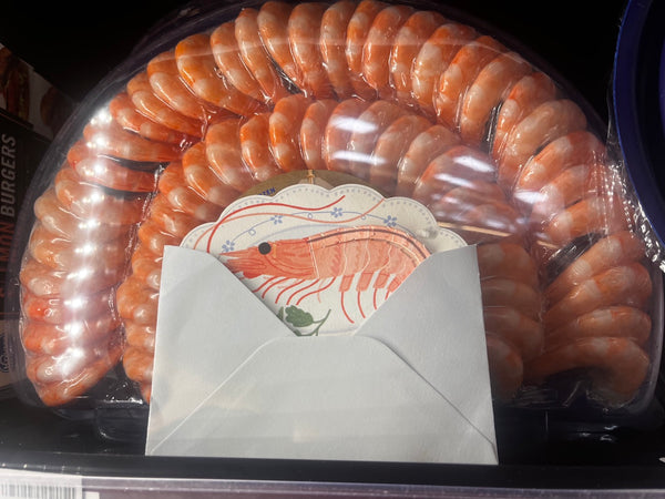 You're The Shit! Shrimp Pop-Up Card