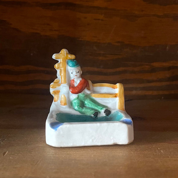 Tiny Drunk Ashtray - Vintage 1940's