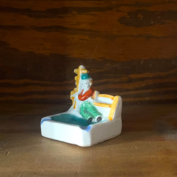 Tiny Drunk Ashtray - Vintage 1940's