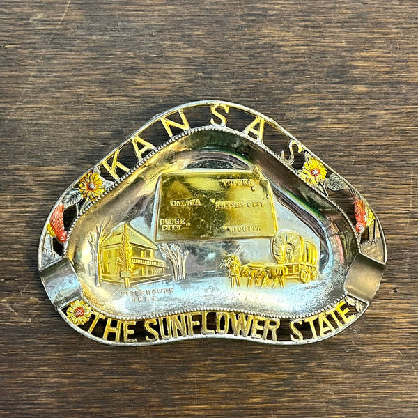 Vintage $5 State Ashtrays