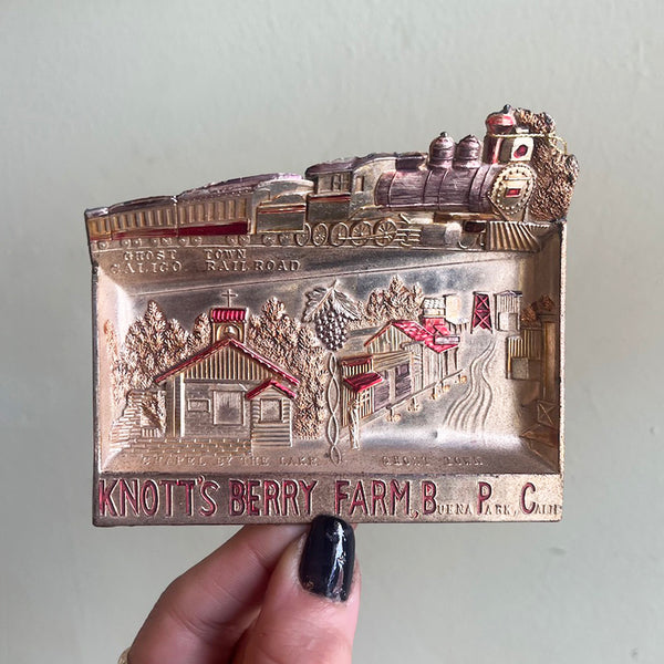 Vintage 1940's Knott's Berry Farm Ashtrays