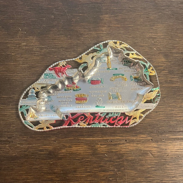 Vintage Souvenir State Ashtrays