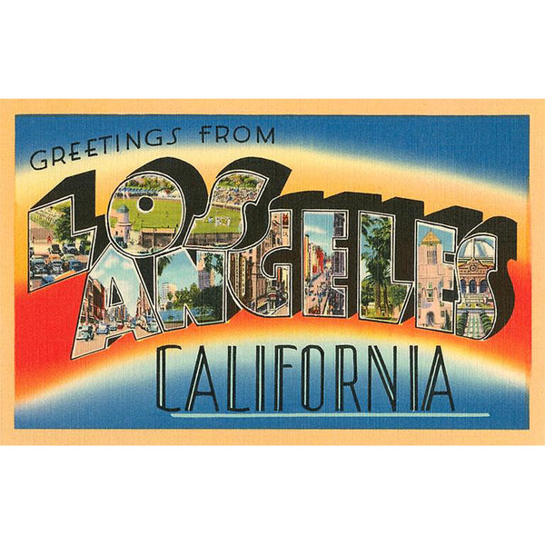 Los Angeles California Postcard