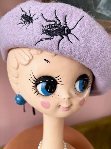 Lilac Roach Beret