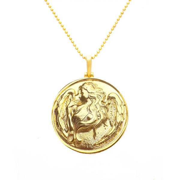 Lilith Gold Coin Necklace