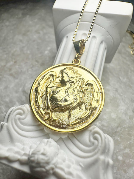 Lilith Gold Coin Necklace