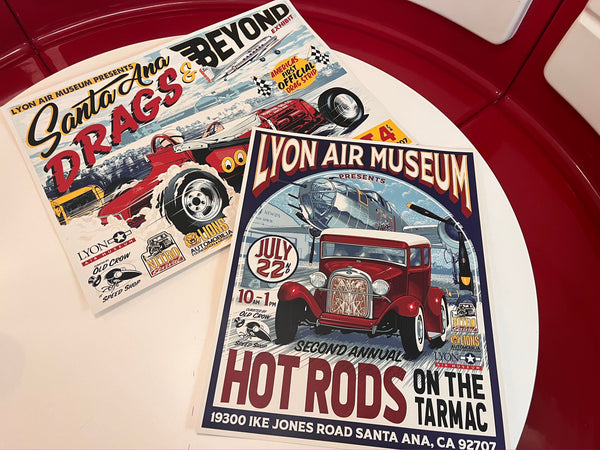 Lyon Air Museum Event Posters