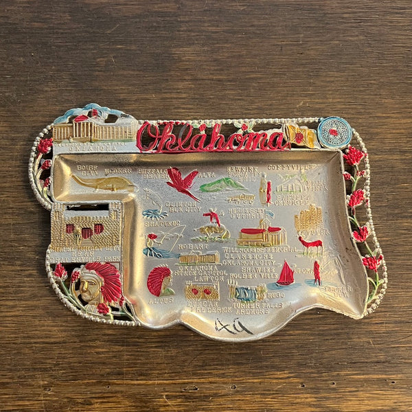 Vintage $5 State Ashtrays