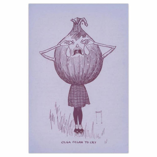 Olga Onion Postcard