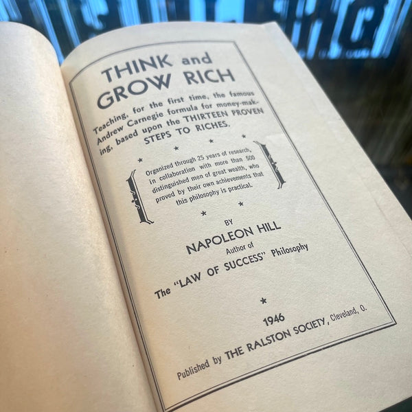 Think & Grow Rich - Vintage 1945
