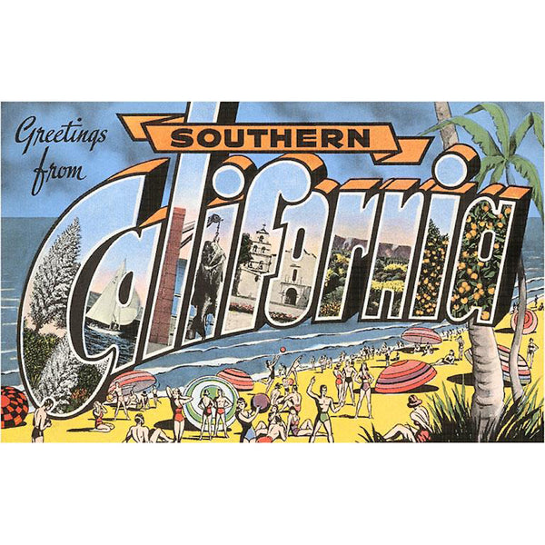 Southern California Postcard