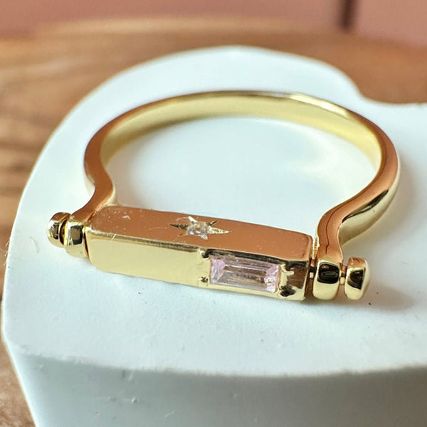 Crystal Spinning Ring