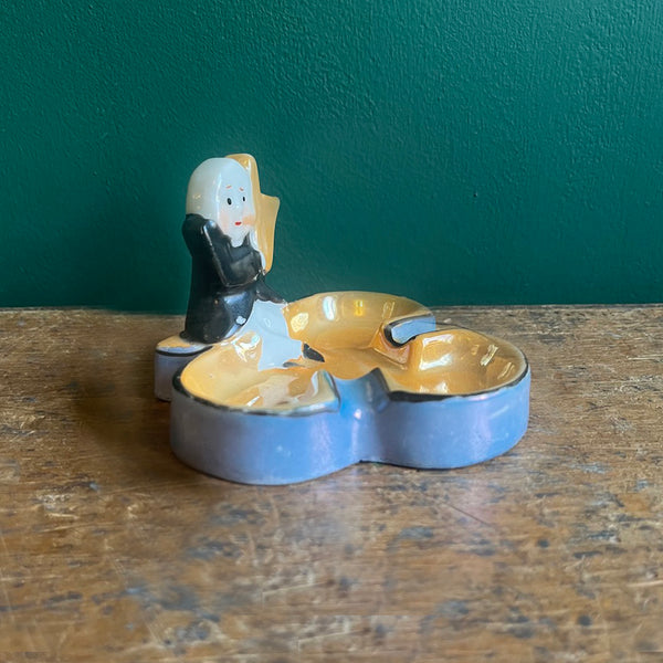 Sax of Clubs Ashtray - Vintage 1940's