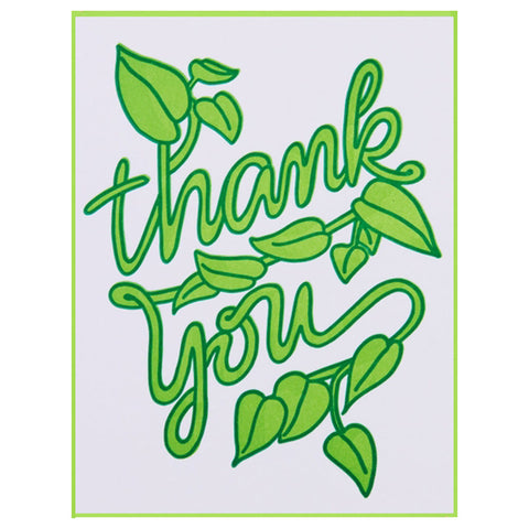 Vining Plant Thank You Card