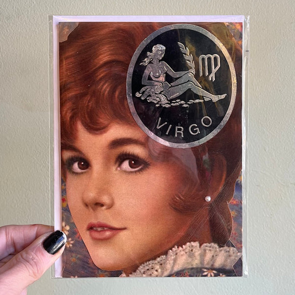 VIRGO - One of a Kind Zodiac Card