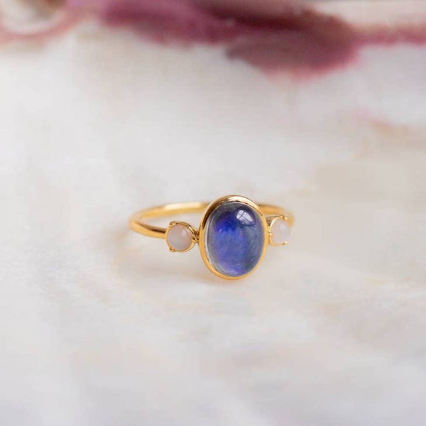Moonstone Mood Ring