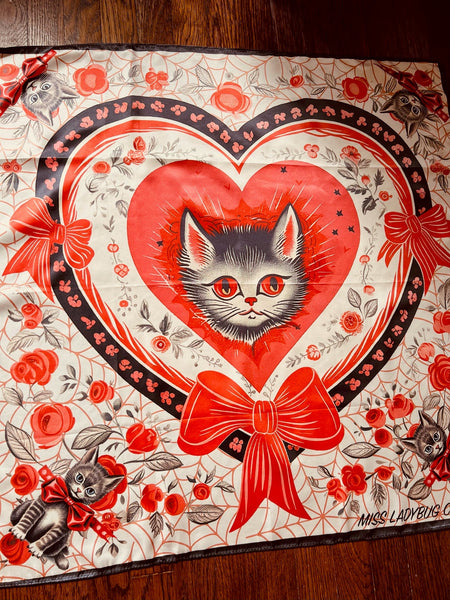 Kitty Cat Sweetheart Scarf