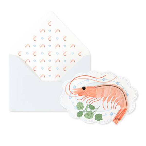 You're The Shit! Shrimp Pop-Up Card