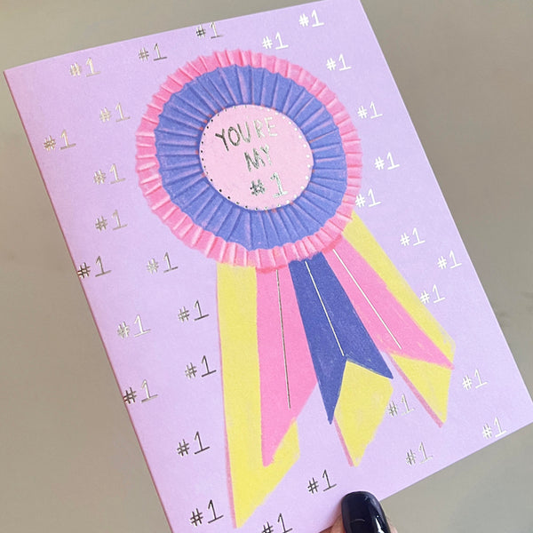 You're My Number One Card