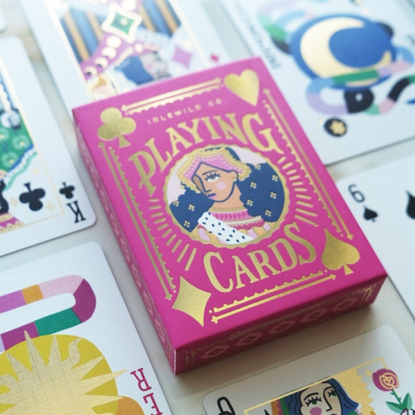 Golden Royals Playing Cards