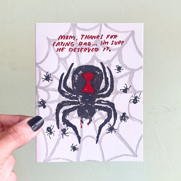 Thanks For Eating Dad - Mothers Day Card