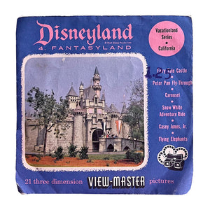 Disneyland Fantasyland - Vintage 1950's View Master Reel Set