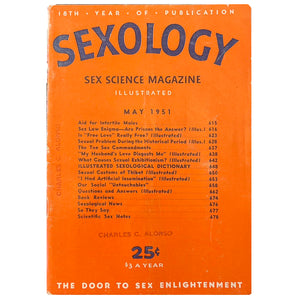 Sexology: America's First Sex Ed Magazine - Vintage May 1951