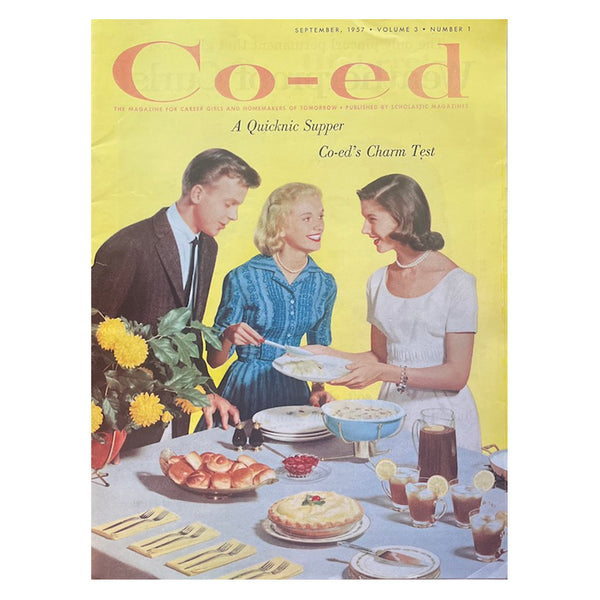 Vintage Co-Ed Magazine - 1957