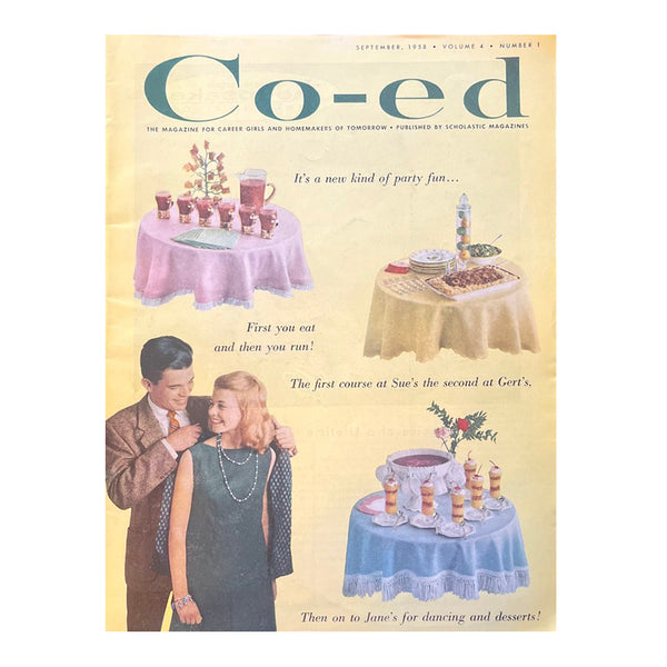 Vintage Co-Ed Magazine - 1958