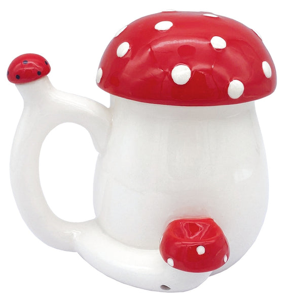 Magic Mushroom Mug & Pipe