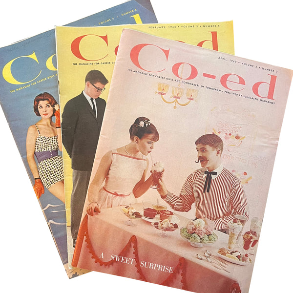 Vintage Co-Ed Magazine - 1960