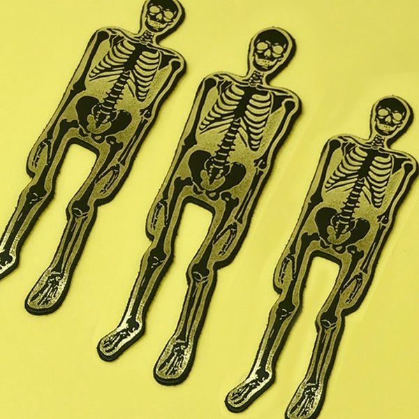 Leather Skeleton Bookmark